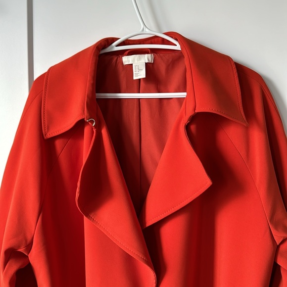 Burnt Orange Trench - Picture 2 of 7
